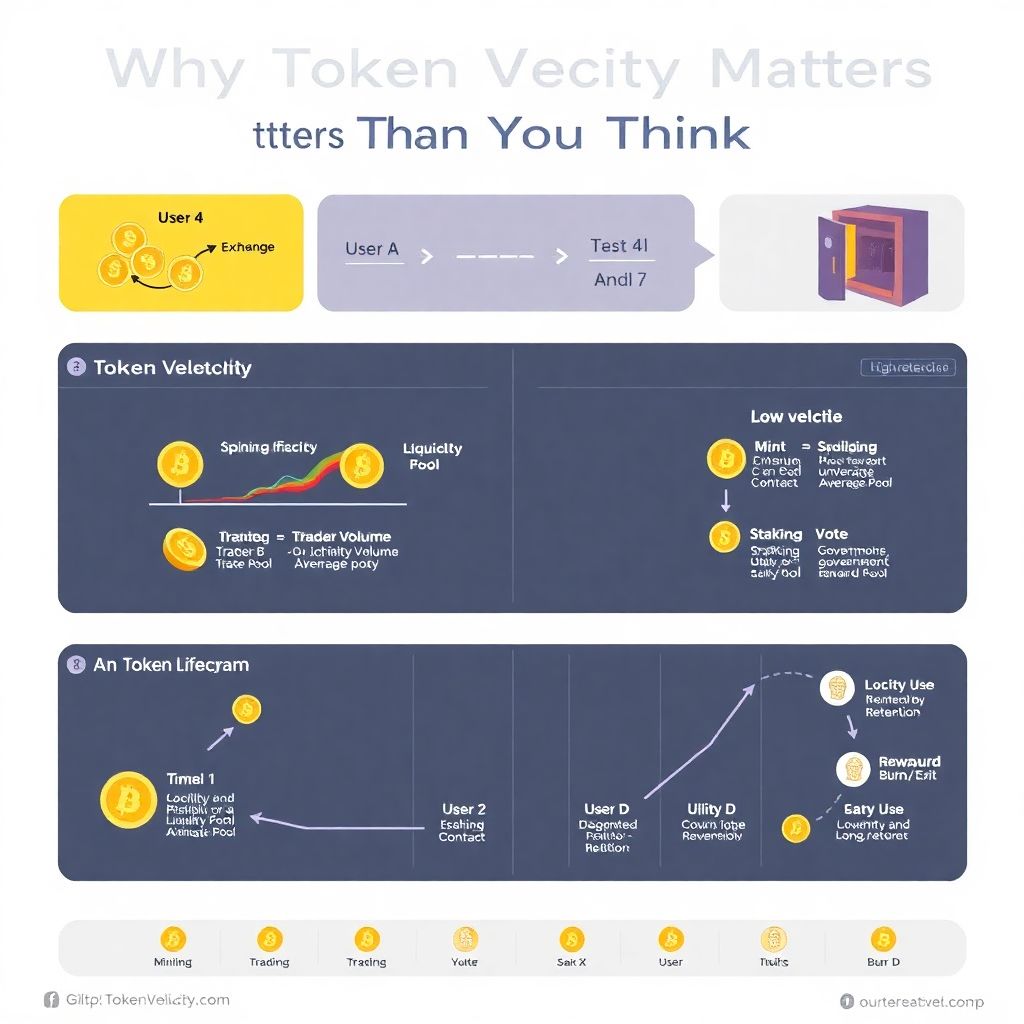 Deep dive into token velocity and stakeholder behavior in crypto markets