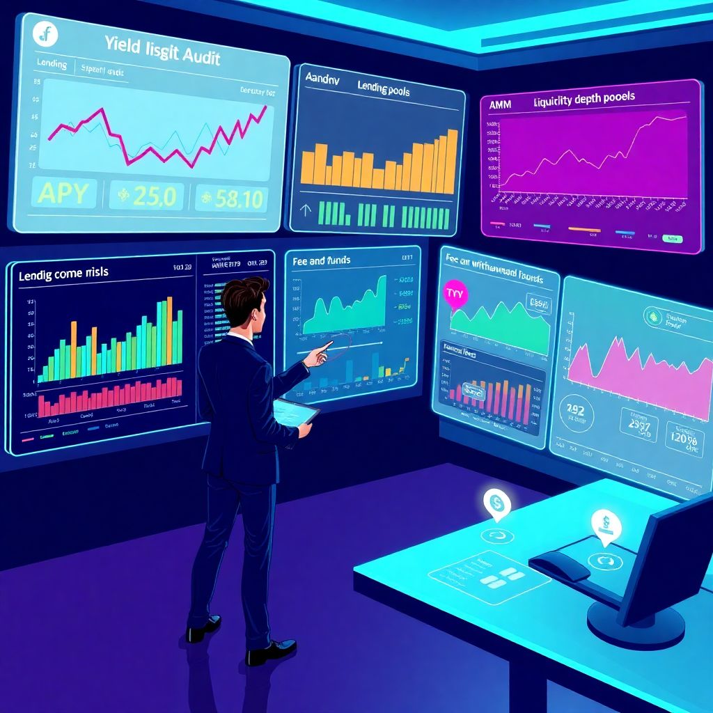 How to audit defi yields and liquidity risk for safer investing