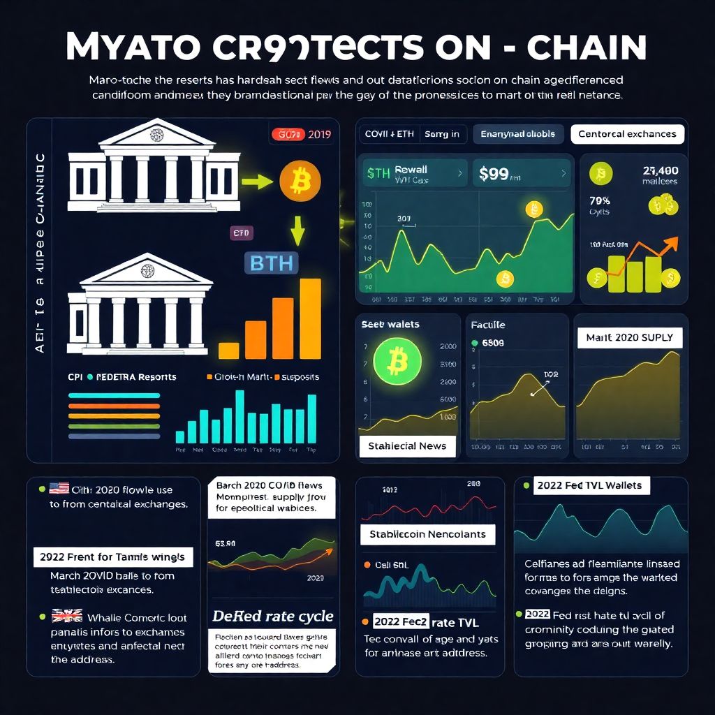 Exploring the impact of macro events on on-chain activity in crypto markets