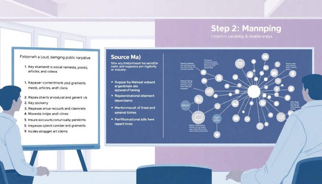 spotting false narratives using data-driven storytelling - иллюстрация