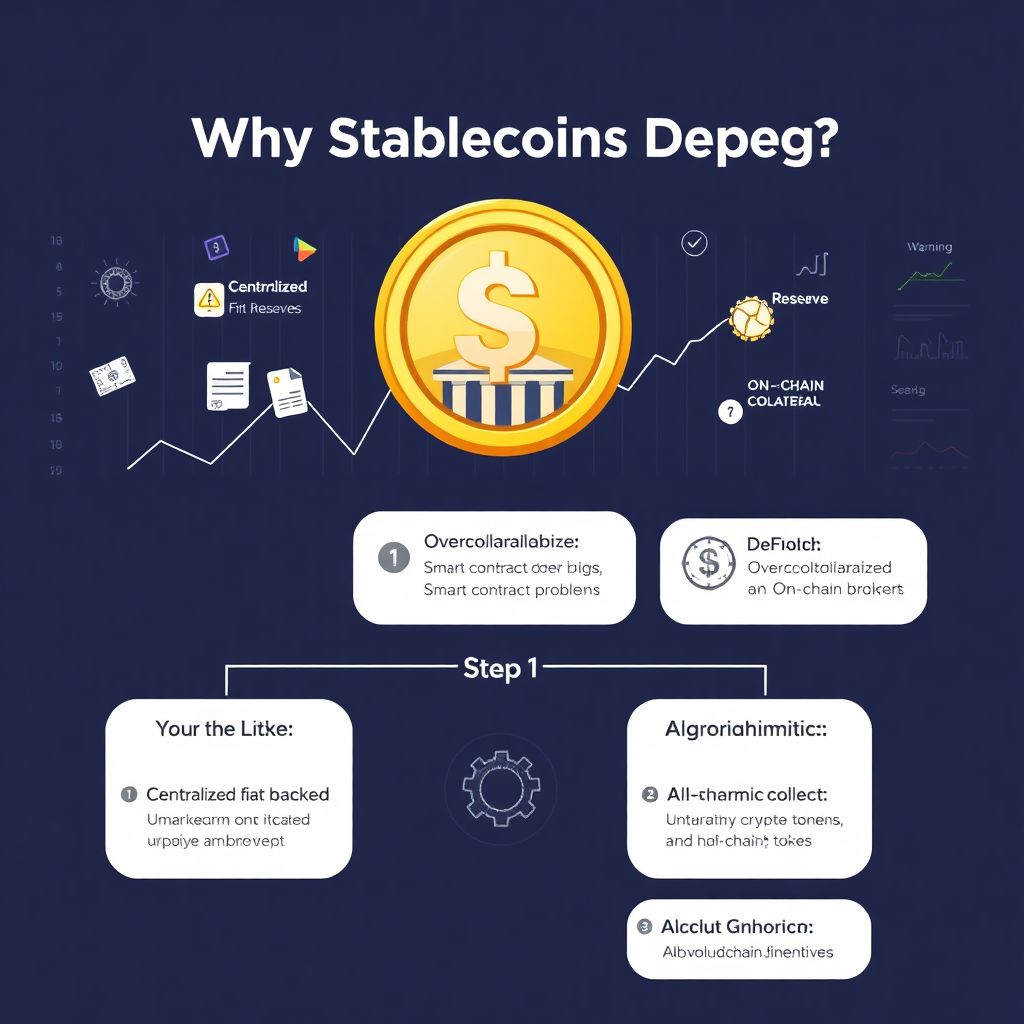 Risk factors for stablecoin depegging scenarios and how to manage them