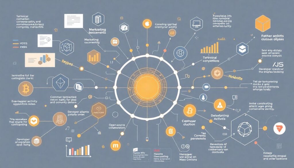 Как анализировать влияние конкурентов на инновационные решения в блокчейне - иллюстрация