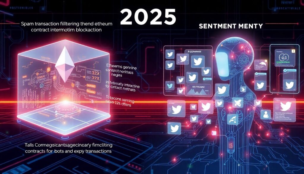 Как использовать AI для фильтрации больших массивов крипто-данных - иллюстрация
