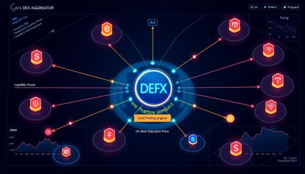 comparing decentralized exchange aggregators with metrics-driven approaches - иллюстрация