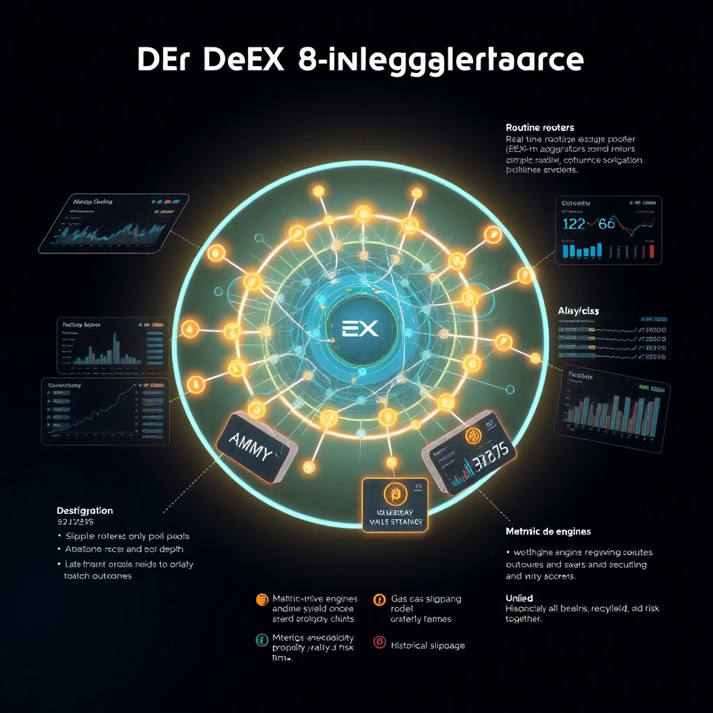 Comparing decentralized exchange aggregators with metrics-driven trading approaches