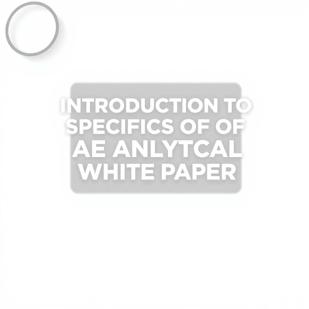 Аналитический отчет white paper: пошаговый гид по созданию эффективного документа