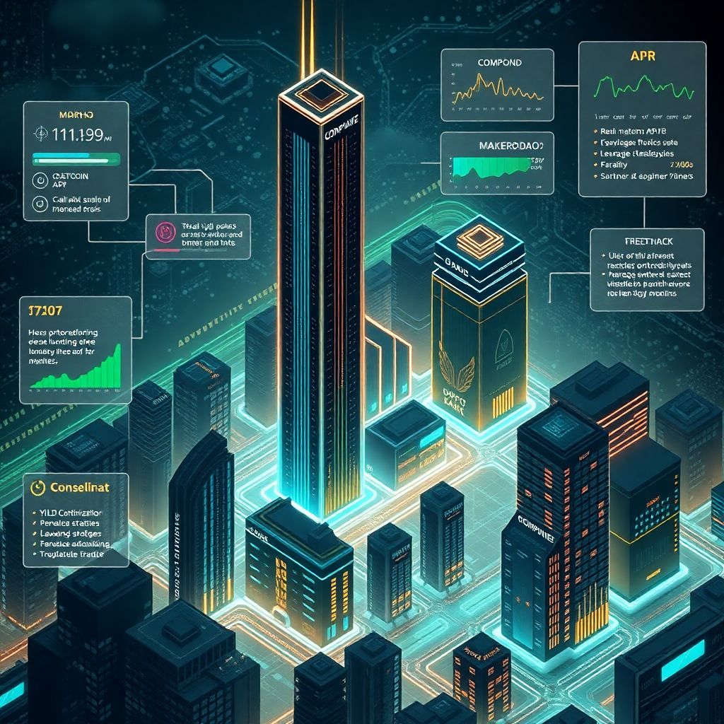 Comparative study of popular defi lending protocols and their performance