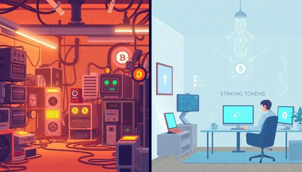 mining vs. staking economics: a practical guide - иллюстрация