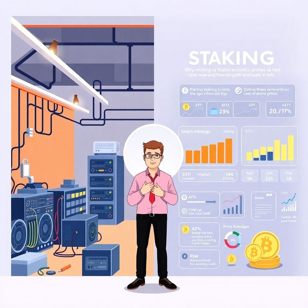 Mining vs staking economics: practical guide to crypto rewards and risks