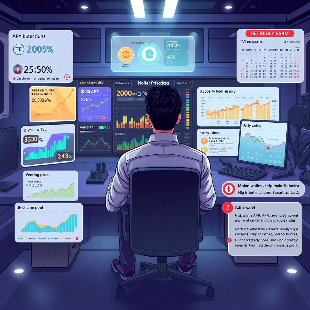 How to detect liquidity mining signals in defi and spot profitable pools