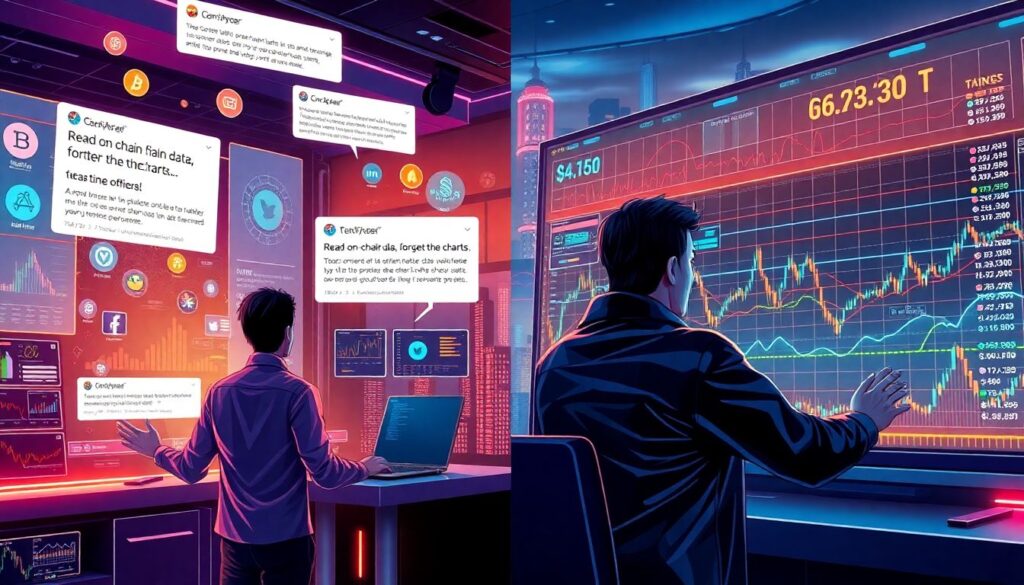 fundamental vs. technical analysis in crypto markets - иллюстрация