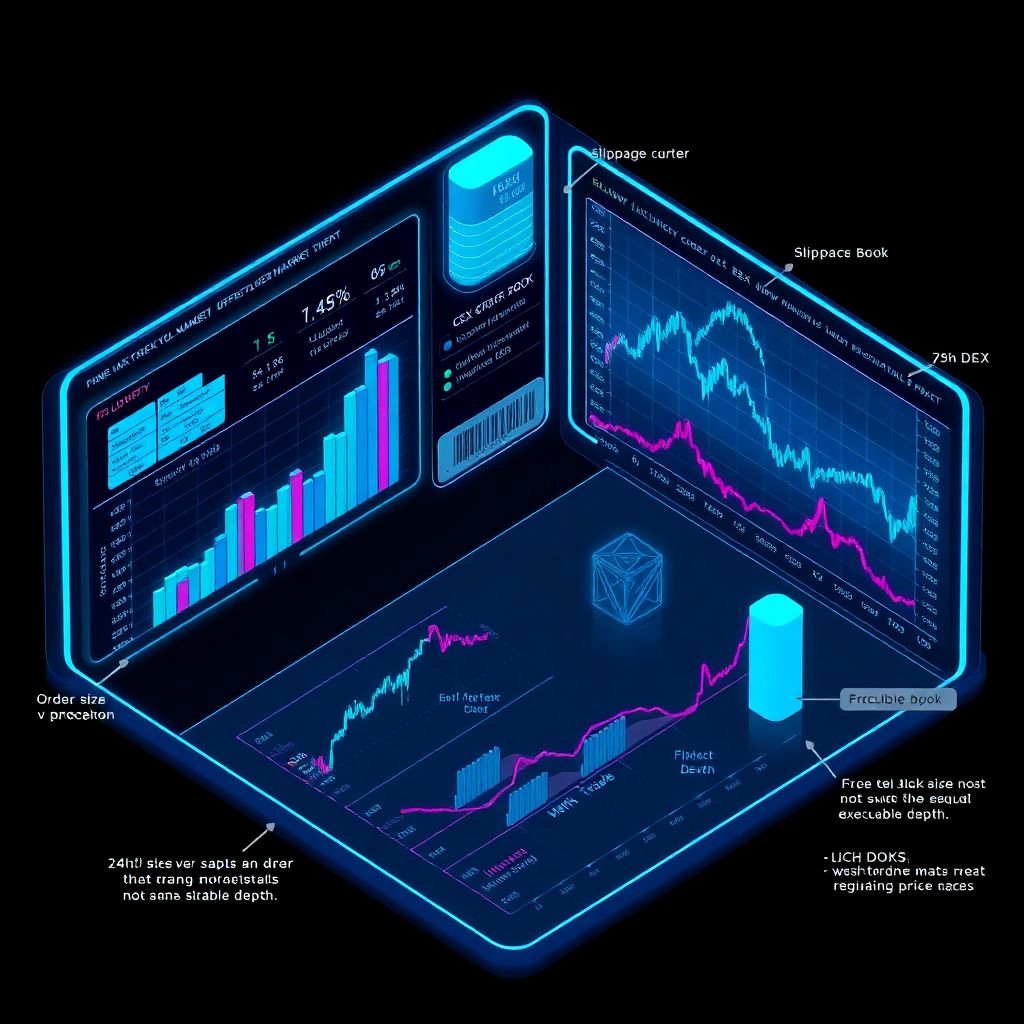 How to measure market depth in illiquid tokens and assess true liquidity