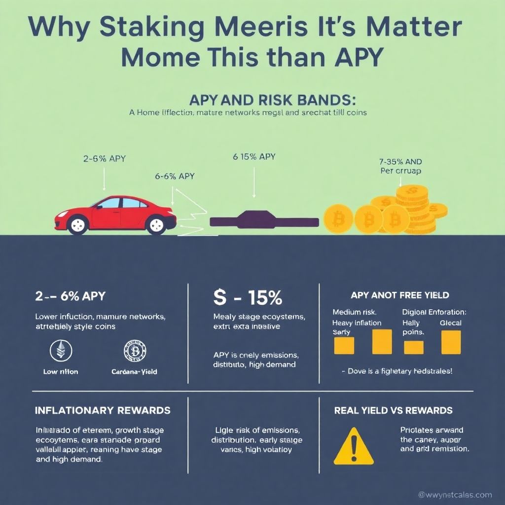 How to interpret staking metrics for smart crypto asset selection