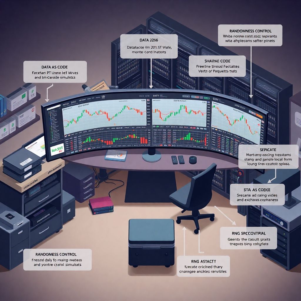 Best practices for reproducible backtests in crypto trading strategies