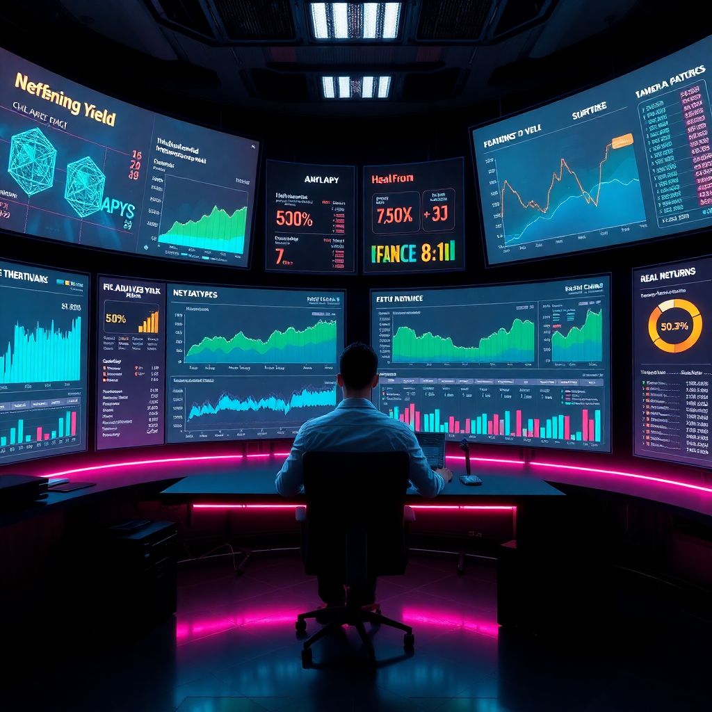 Evaluating yield farming streams with analytics for smarter defi returns