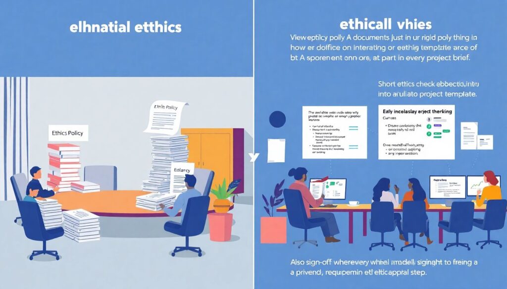 ethics and accountability in AI-assisted market research - иллюстрация