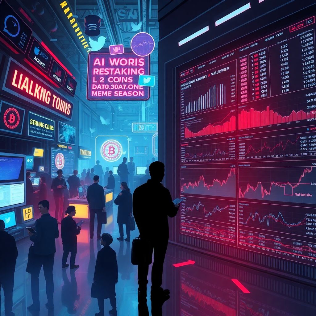 Navigating wild crypto market narratives with data for smarter investment decisions