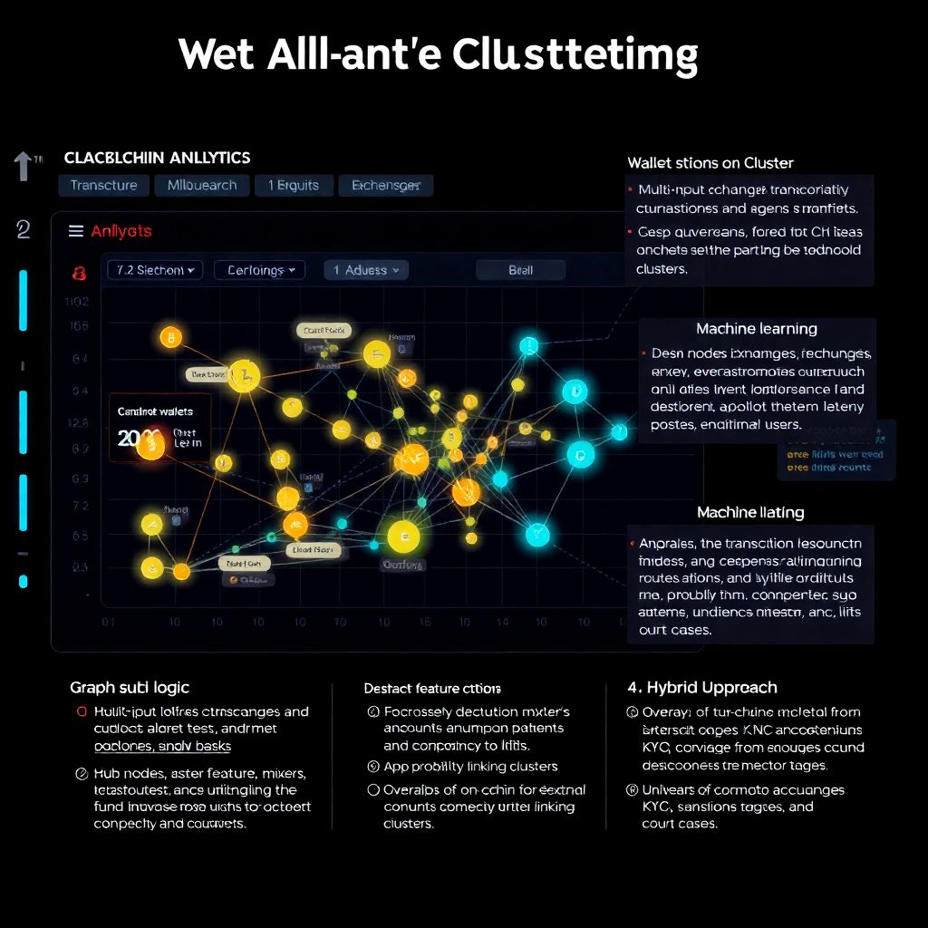 Comprehensive guide to wallet address clustering techniques in blockchain analytics