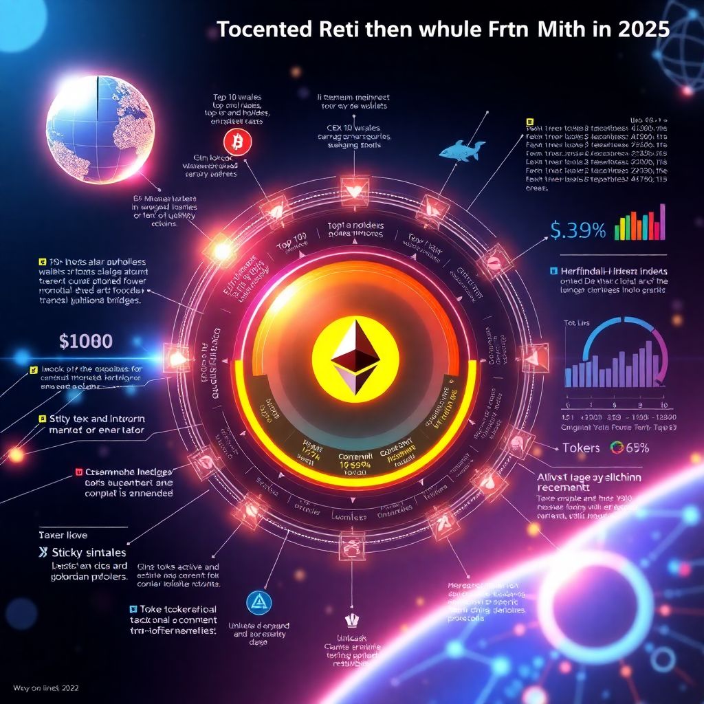 Methods for measuring token holder concentration and assessing ownership distribution