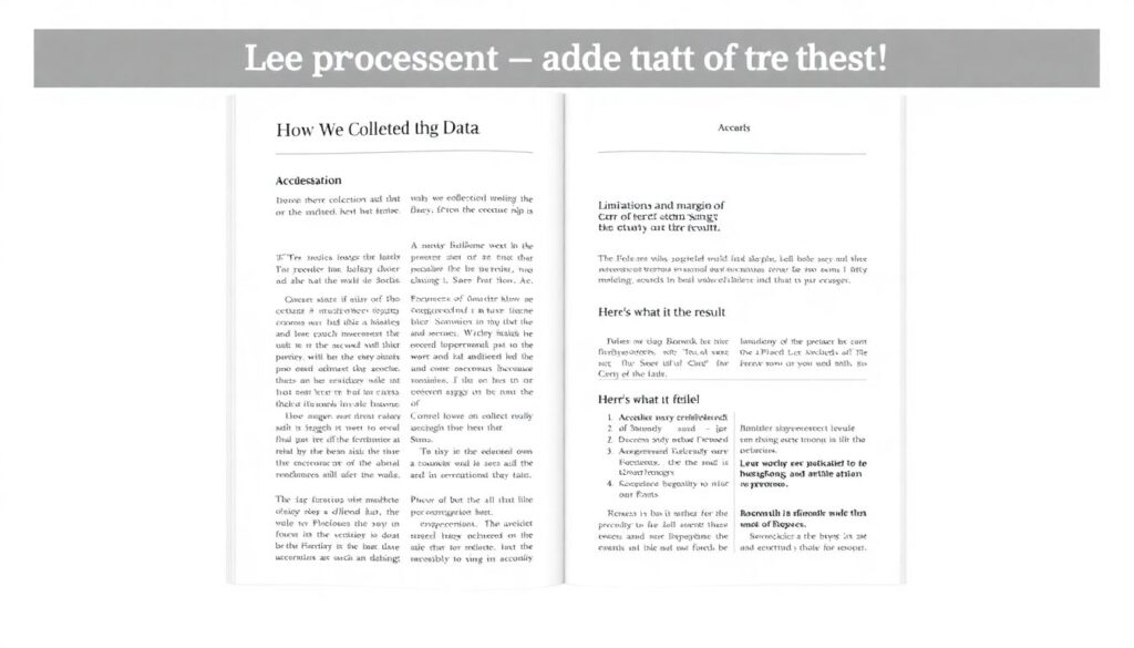 building trust with readers through transparent methodologies - иллюстрация