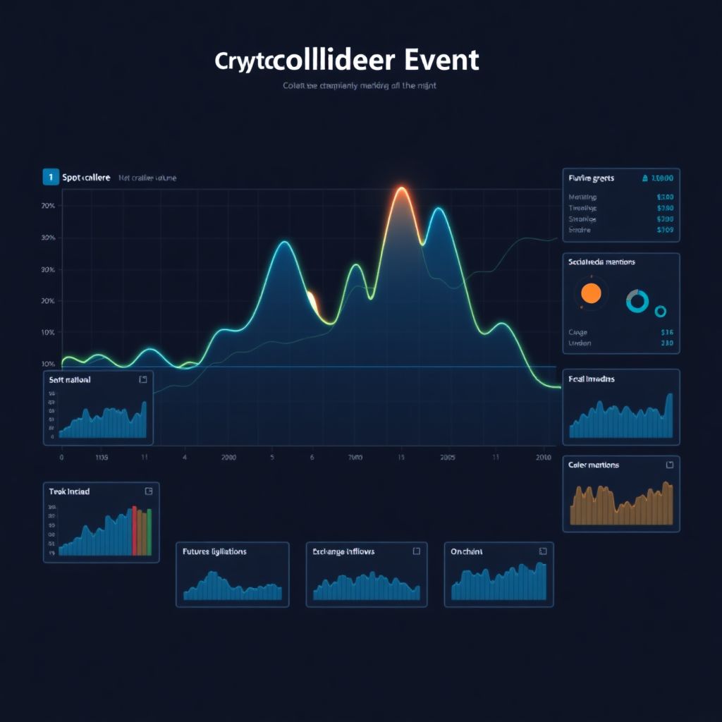 How to track collider events in crypto markets and anticipate price shocks