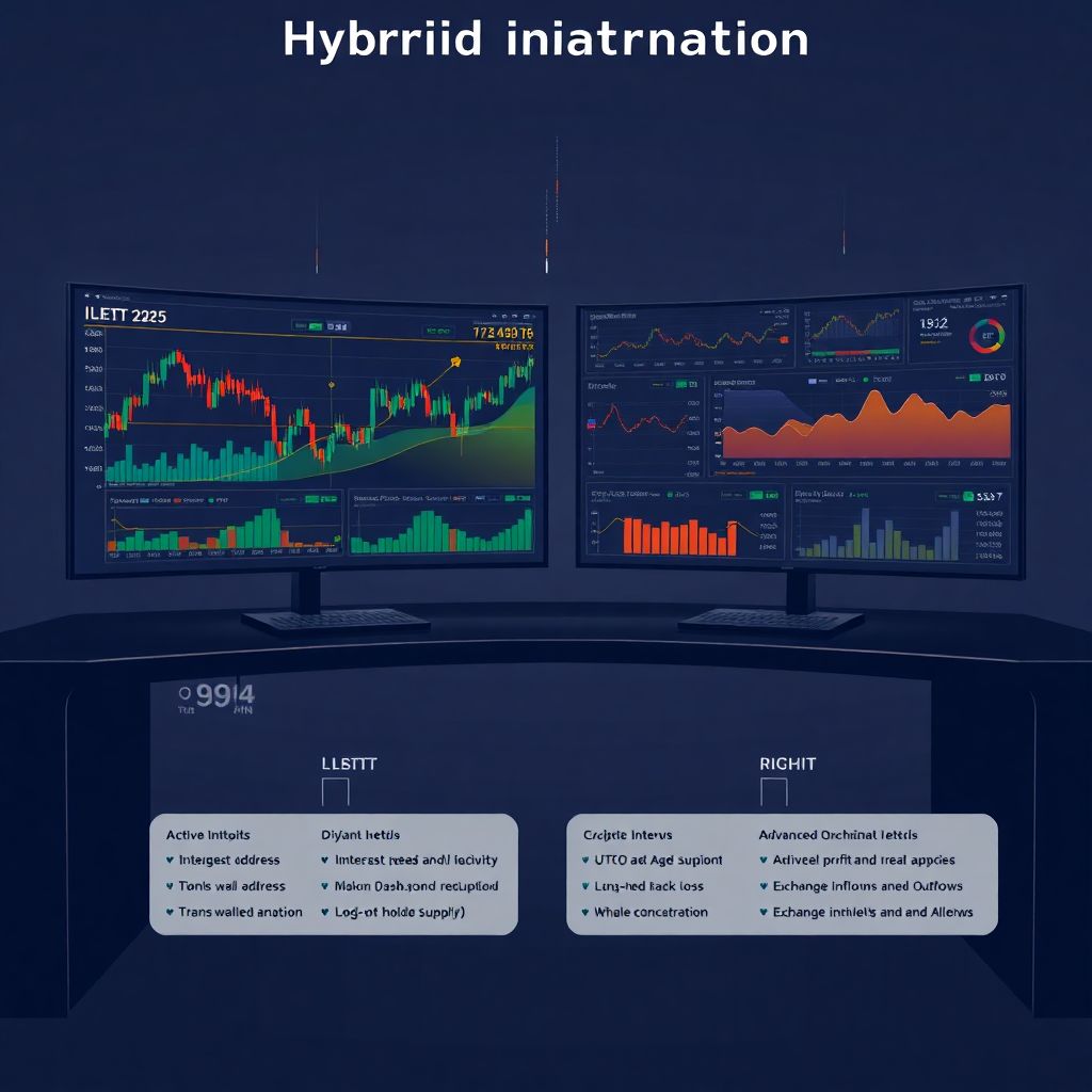 On-chain metrics with traditional financial indicators: how to combine them