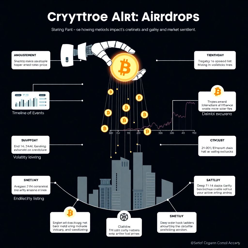 How to measure airdrop impact on token price and market sentiment
