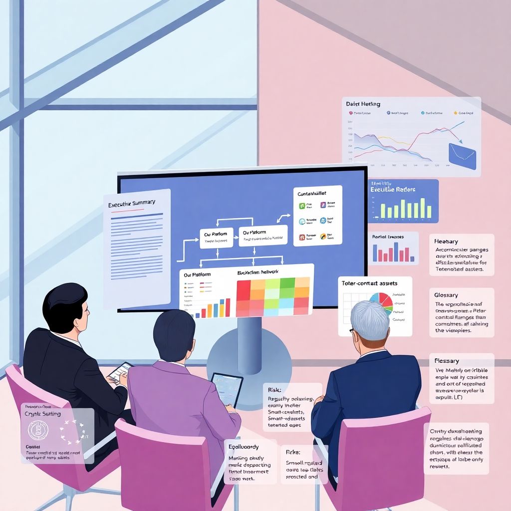 How to design effective crypto market briefs for executives that drive decisions