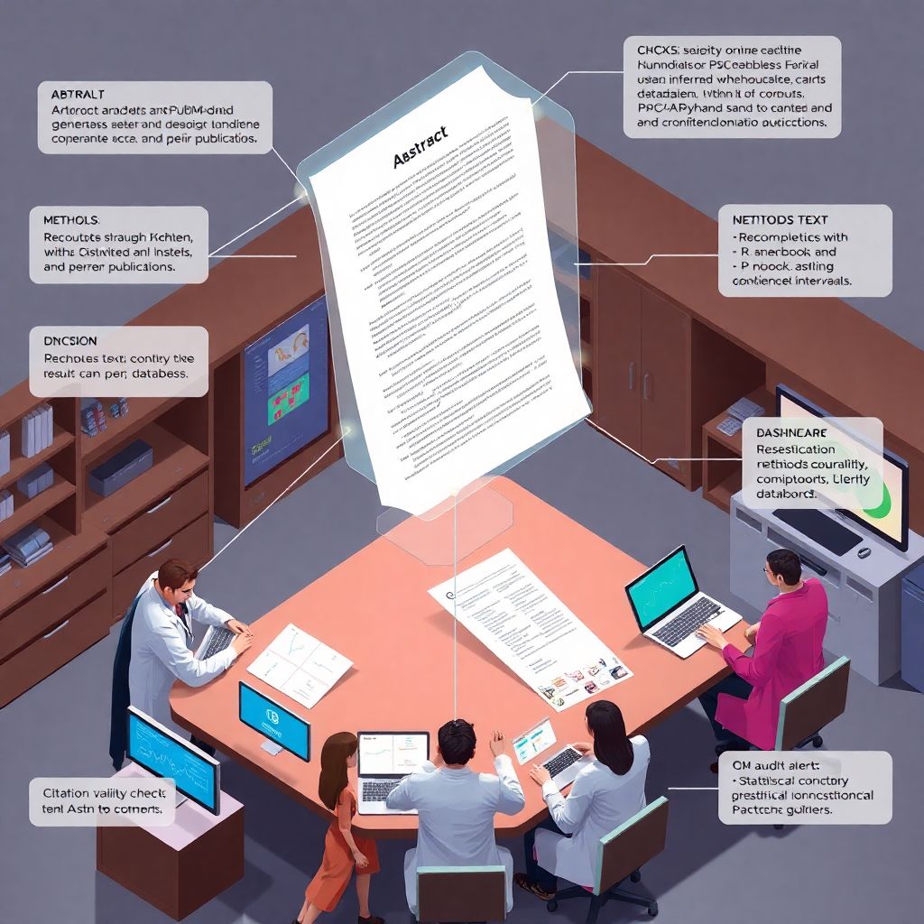 How to audit ai-generated research outputs for reliability and scientific rigor
